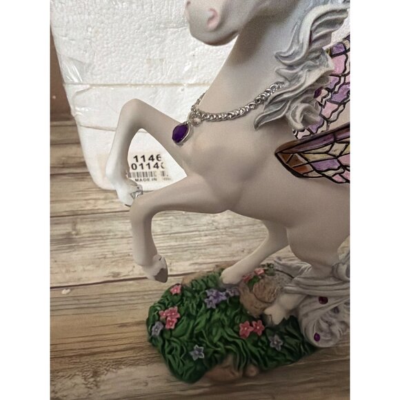 Hamilton Collection Jeweled Reflections Amethyst Splendor Unicorn w/Box & COA - Picture 14 of 16